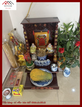 Bàn thờ Thần Tài chủ cũ bỏ lại phải làm gì ?